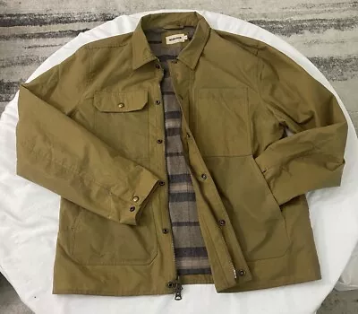 Taylor Stitch Lined Longshore Jacket  Halley Stevensons Waxed Canvas Sz 42 • $149.99