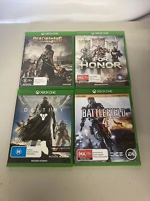 Xbox One Video Games Bundle X 4 Microsoft Action/ Adventure PAL Free Postage. • $29.95