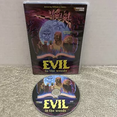 Evil In The Woods 1986 DVD Massacre Video Vinegar Syndrome HORROR Free Shipping • $19.99