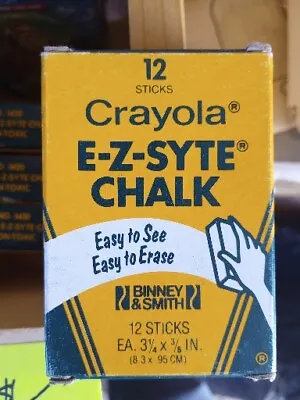 Vintage Crayola Anti-Dust Chalk Binney & Smith • $14.88