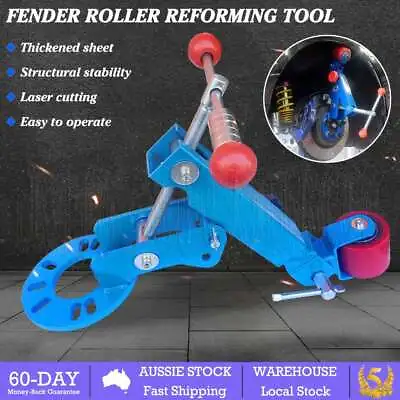 Vehicle Guard Roller Wheel Arch Fender Reformer Tool Lip Rolling Panel Repair AU • $49.55