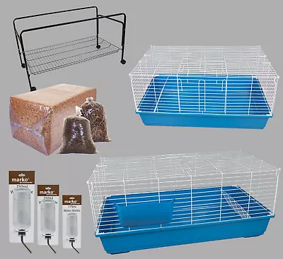 Large Indoor Pet Cage Enclosure Play House Rabbit Hamster Home And Accessories • £7.99