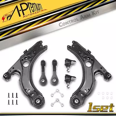 6pcs Front Control Arm & Ball Joint & Sway Bar Link For Volkswagen Beetle Jetta • $79.99