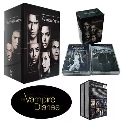 The Vampire Diaries Seasons 1-8 38 DVD Complete TV Series1 2 3 4 5 6 7 8 English • $109.98