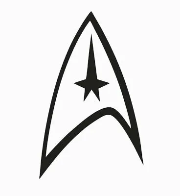 $4.89 • Buy  Star Trek Vinyl Die Cut Car Decal Sticker --- FREE SHIPPING-