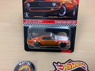 2021 Hot Wheels RLC Club Exclusive Kit ‘70 Ford Mustang BOSS 302 MONMC Read • $29.99