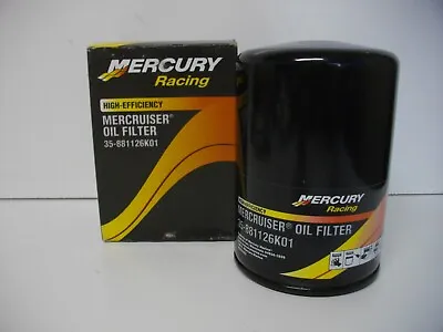 Mercury Racing Marine MerCruiser 35-881126K01 High Performance Oil Filter • $36.99