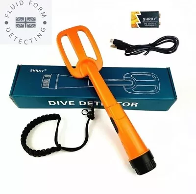 Compact Underwater Deep Dive Metal Detector 60m With Lithium Battery BNIB UK  • £37.99