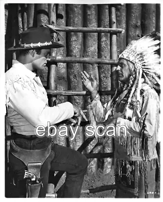 Clint Walker Of Cheyenne On Set Tightest Jeans    8x10 Photo 578 • $14.99