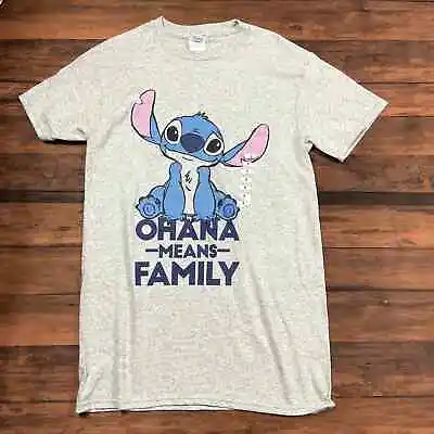 Disney Stitch Gray T-Shirt Size Small • $10.35