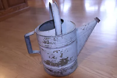 Vintage Galvanized Watering Can Sprinkler 10 Quart Garden Farmhouse Decor • $29.95