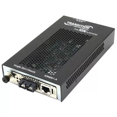 Transition Networks ION001-A 1 Slot Media Converter Chassis ION001ANA • $89.81