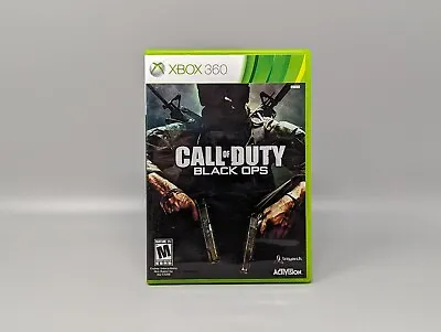 $8 • Buy Call Of Duty Black Ops Xbox 360 Replacement Case & Manual Only No Game