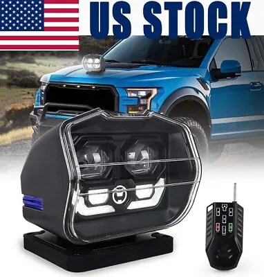 LED Search Light 360° Magnetic Spotlight 12V For Boat Truck SUV Camping Garden • $195.80