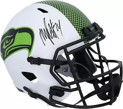 Marshawn Lynch Seattle Seahawks Signed Riddell Lunar Eclipse Replica Helmet • $649.99