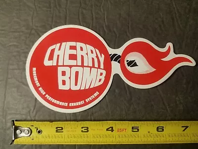 Maremont Cherry Bomb Muffler / Exhaust Vintage Automotive Racing Decal / Sticker • $25