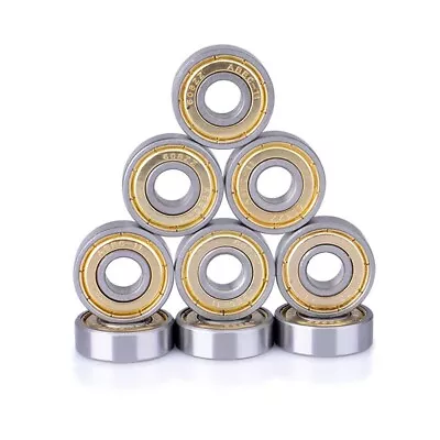 608ZZ (ABEC-11) Stainless Steel/Bearings Roller Scooter Skateboard Wheel/Quality • £6.10