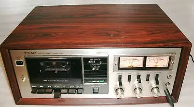 TEAC A-601R Works But Has Few Small Issues! Real Wood Case! READ Description • $99.89