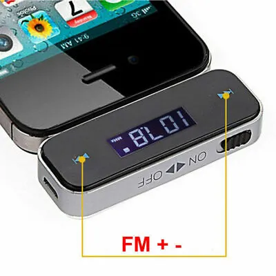 £6.99 • Buy Wireless 3.5mm FM Transmitter For Car Aux MP3 MP4 IPOD IPhone Hands Free Uk Fast