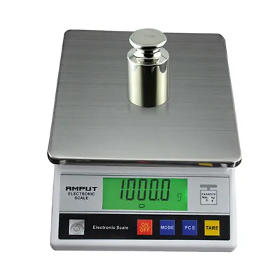 7.5kg X 0.1g Electronic Precision Lab Digital Balance Scale W/ Counting Sale • £68.73