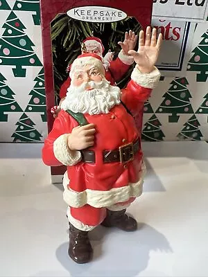 £9.99 • Buy Merry Olde Santa (10) Christmas Tree Hallmark Keepsake Ornament In Box