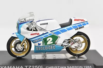 IXO Deagostini 1:24 Yamaha TZ250L Christian Sarron Model Motorbike Motorcycle • £9.99