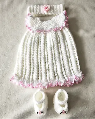 £7 • Buy Hand Knitted Dolls Clothes. Fit 16  Baby Doll.