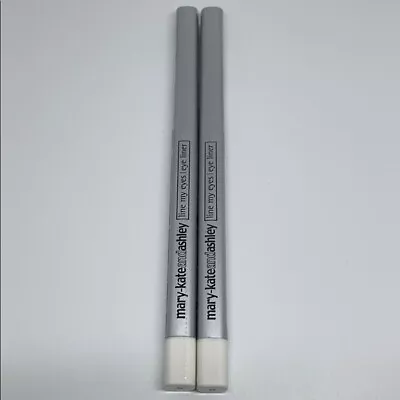 2 MARY-KATE AND ASHLEY Olson Line My Eyes White Eyeliner Eye Liner 674 7064 NEW • $6