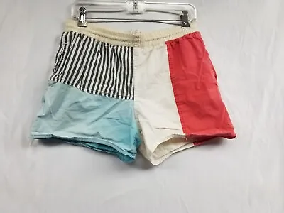 Vintage Mistral Mens Short Swim Shorts Mens Medium Lined Mesh Multicolored  • $19.85