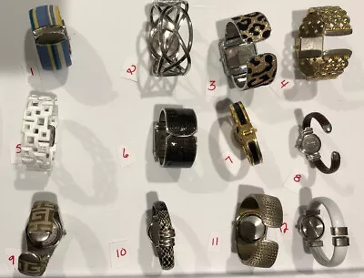 Pick A Watch - Vintage & Now - Cuff Peck Geneva Studio Nova Daniels Tracy Etc W1 • $8