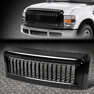 [vertical Slat]for 08-10 Ford F250-f550 Super Duty Front Bumper Grille Glossy • $89.88