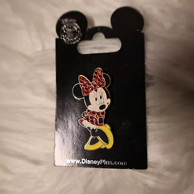 Disney Minnie Mouse - Jeweled Hair Bow And Dress Pin-Fast Free Shipping • $11.75