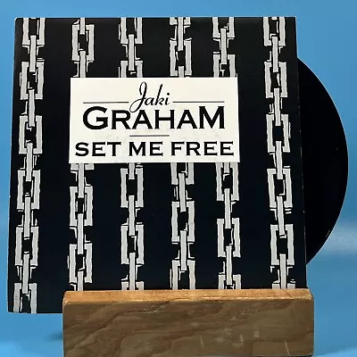 Jaki Graham Set Me Free 1986 7  Single Vinyl Record JAKI 7 • £4.95