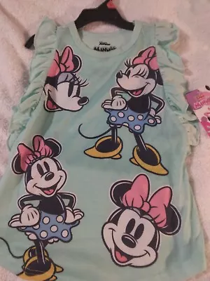 Girls 2T Disney Minnie Mouse Multicolored Nightgown • $4.20