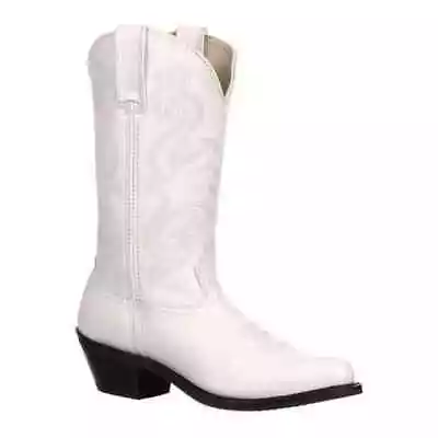 Women's Durango Boot RD4111 White Leather Western Boot Brand New Size 8 M • £144.76