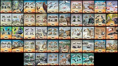 WILDLIFE OF WEST AFRICA Animals Togo Collection 46 S/s MNH Michel CV506€ #CNA227 • $49.90