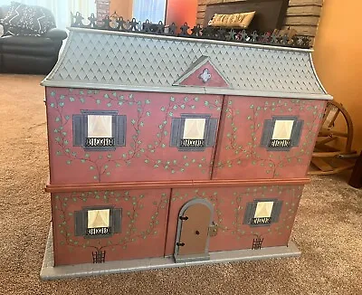 VTG Eden Madeline Old House In Paris Doll House Small House Furniture Dolls • $150