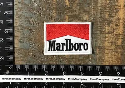 Vintage MARLBORO Cigarettes Racing Team Logo Sew-On Patch 1980's NASCAR Smoking • $9.20