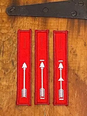 BSA OA RED/WHITE Ordeal Brotherhood & Vigil Honor 4.5  OA Dangle Set BRAND NEW • $10