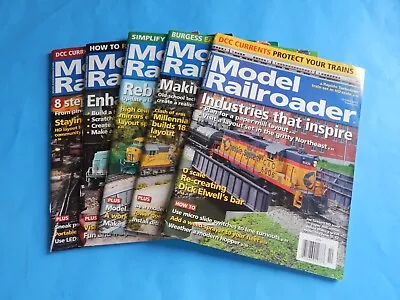 Lot Of 5 “Model Railroader Magazines” July-November 2023 • $19.95