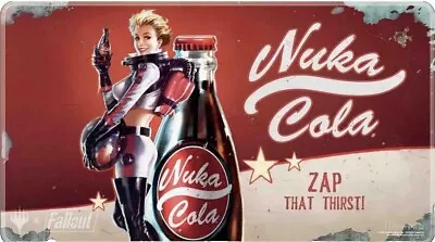 Magic The Gathering Fallout Nuka Cola Standard Holofoil Pro Playmat New Presale • $69.99