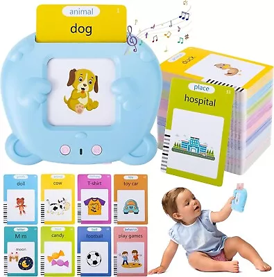 Talking Flash Cards Pocket Speech Toys For 3 4 5 6 Year Old 510 Sight Words-New • $15.98