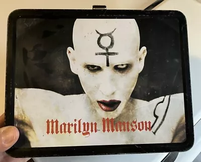 Vintage And Rare - Marilyn Manson Metal Lunch Box Used But Opens Great! • $57.99