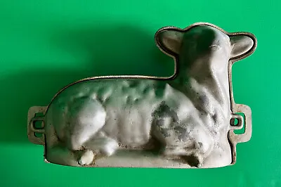 Vintage Cast Aluminum Easter Lamb Cake Mold • $49.99