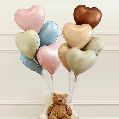 NEW! Heart Foil Helium Balloon Wedding Birthday Engagement Party Decoration 45cm • $2