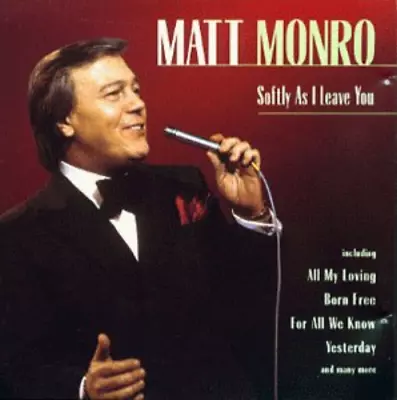 Matt Monro - Softly As I Leave You CD (1998) Audio Quality Guaranteed • £1.98