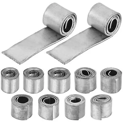 Lead Sheet9 Rolls Fishing Soft Lead Sheet Strip Sinkers Weights Tackle Accesso • $11.99