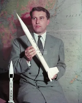 Wernher Von Braun Rocket Scientist - 8x10 Nasa Photo (zz-161) • $8.87