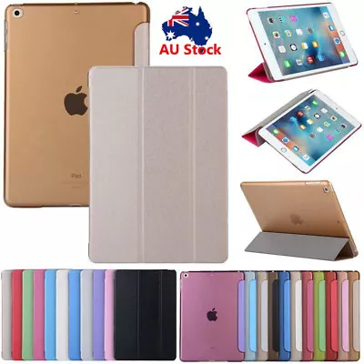 For IPad 10/9/8/7/6/5th Gen Mini Air Pro 11  12.9  Smart Leather Case Flip Cover • $13.59