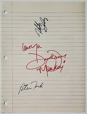 Love Ya Davy Jones Peter Tork Micky Dolenz Signed Autograph The Monkees • $175